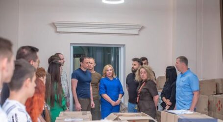 Кам’янське отримало перший транш гуманітарної допомоги для переселенців та багатодітних родин