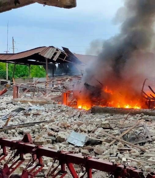 Ворог знищив на Дніпропетровщині 40 тонн зерна