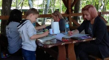 Як навчитись малювати аквареллю в парках Кам’янського