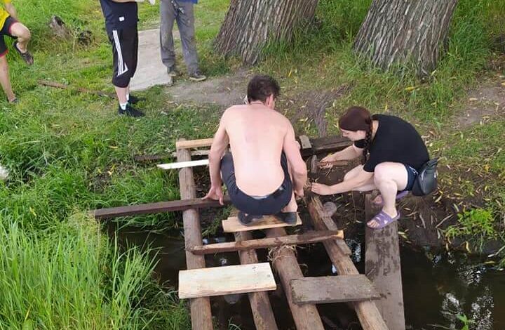 Як мешканці Кам’янського перетворили ставок біля БАМу на зону відпочинку - ФОТО