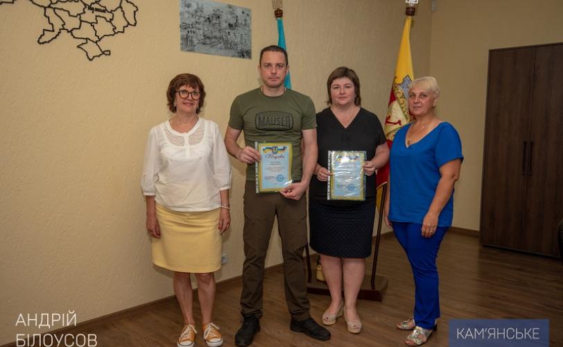 Освітяни Донеччини подякували міському голові Кам’янського