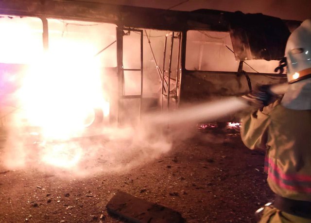 Вночі ворог обстріляв Нікопольський та Криворізький райони