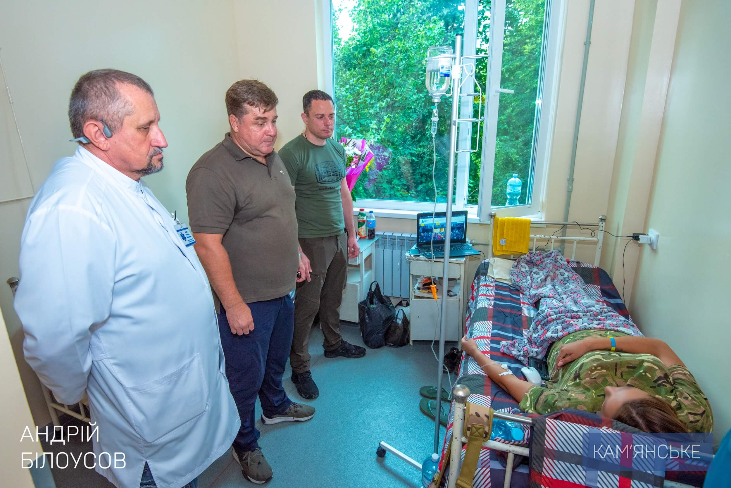 У лікарні Кам’янського завершився ремонт трьох відділень та зявився цифровий рентгенапарат - ФОТО