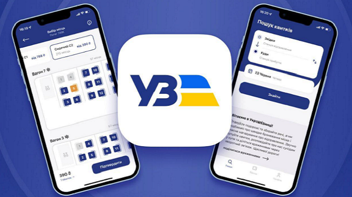 Продаж квитків через мобільний додаток запустила УЗ