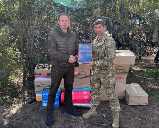 Міський голова Кам’янського отримав грамоту від військових