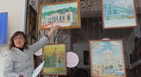 Казкові пейзажі Кам’янського малює колишній головний архітектор міста