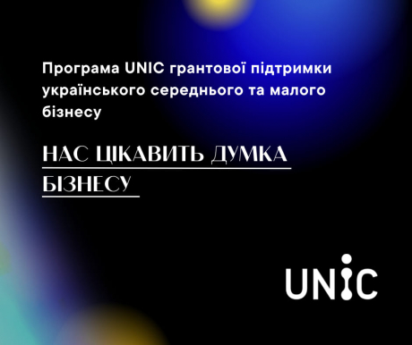 В Україні запроваджено програму UNIC грантової підтримки малого та середнього бізнесу