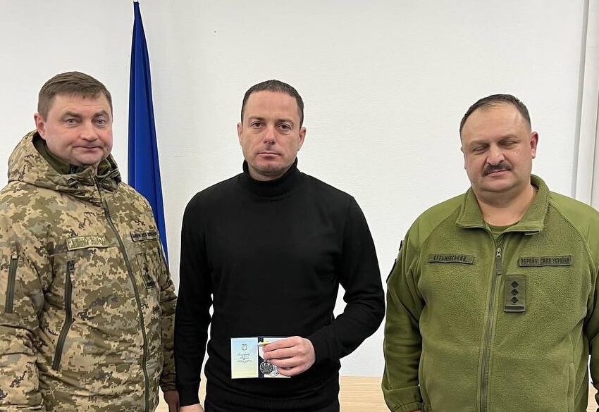 Мера Кам’янського нагороджено почесним нагрудним знаком