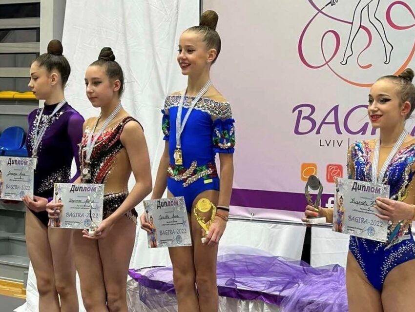 Кам’янські гімнастки стали призерками на Чемпіонаті України та турнірі «Багіра»