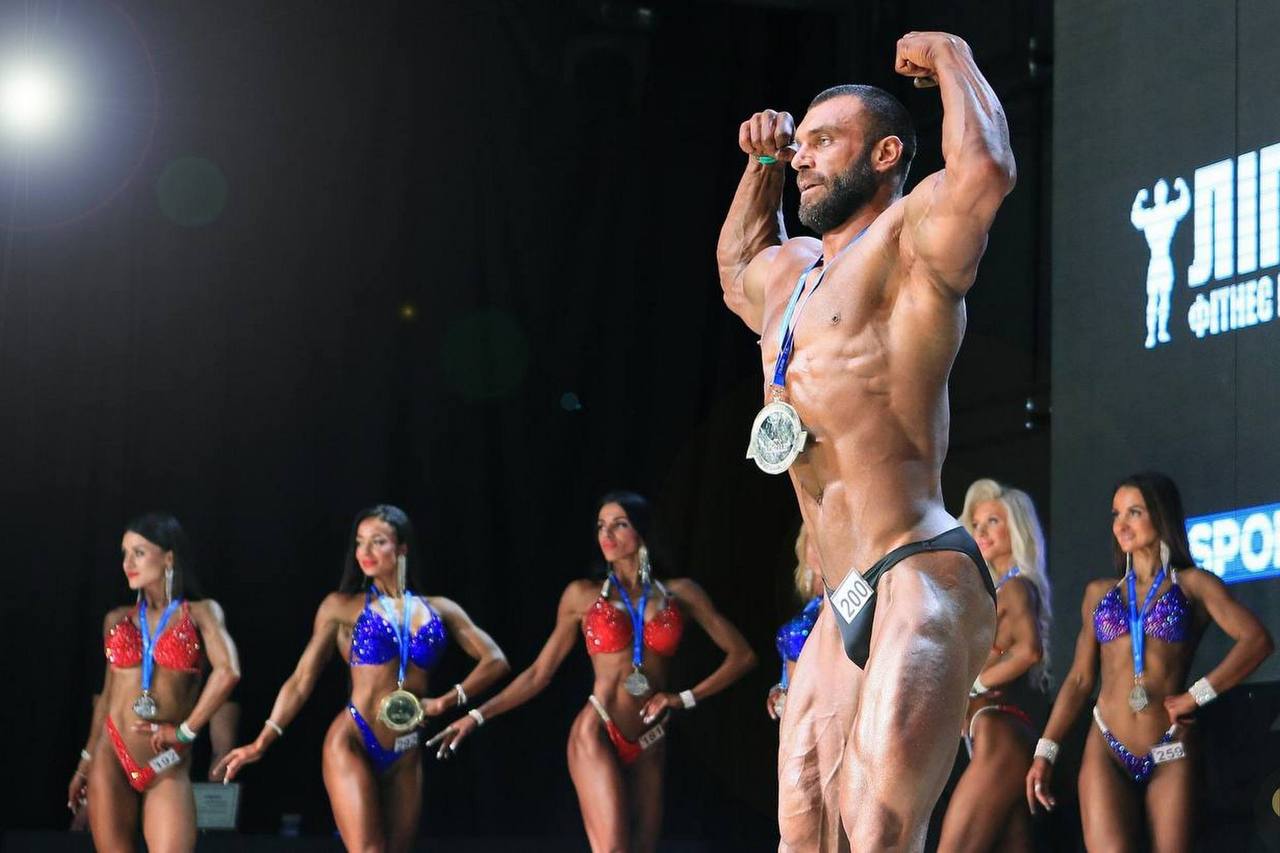 Бодибілдер з Кам'янського став абсолютним переможцем Чемпіонату України - ФОТО