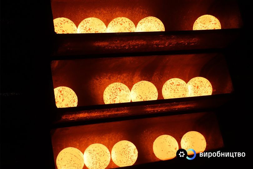 На “Каметсталі” відновили виробництво шарів на повну потужність