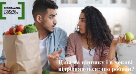Що робити, якцо ціни у чеку і на ціннику не співпадають: поради правників