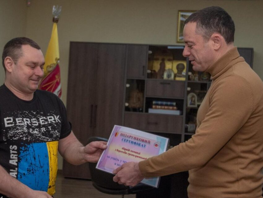 Борці з Кам’янського беруть участь у Чемпіонаті України з греко-римської боротьби