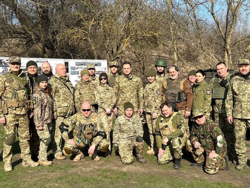 Мер Кам’янського проходить навчання на кафедрі військового вишколу