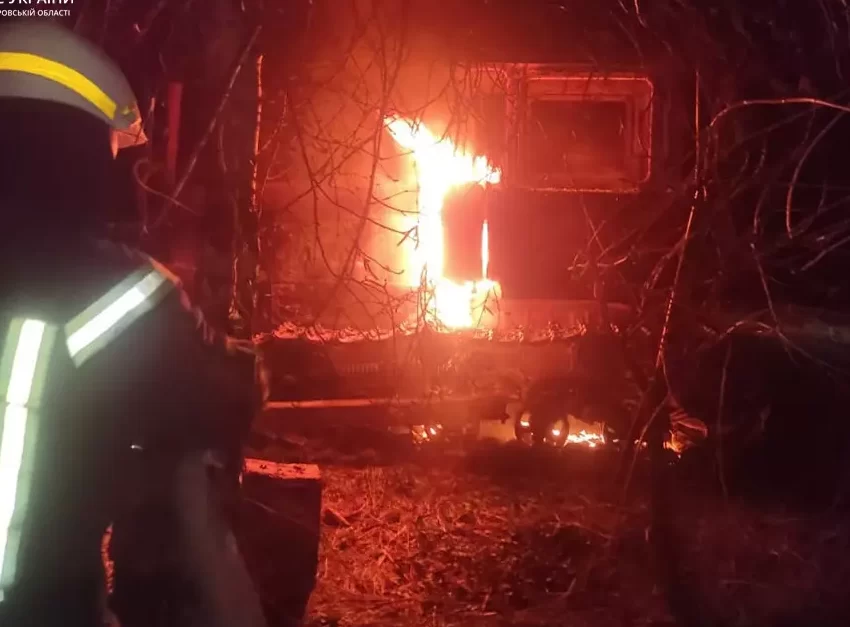 У Кам’янському вогнеборці ліквідували займання трактора