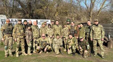 Мер Кам’янського проходить навчання на кафедрі військового вишколу