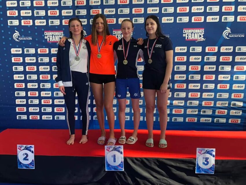 Кам`янчанка Тетяна Афанасьєва стала чемпіонкою Франції з плавання