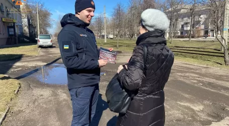 Надзвичайники Кам’янського району нагадали мешканцям про небезпеку вибухонебезпечних предметів