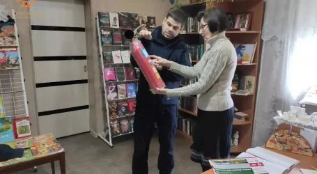 Про безпеку на робочому місці нагадали співробітникам закладів культури надзвичайники Кам’янського району