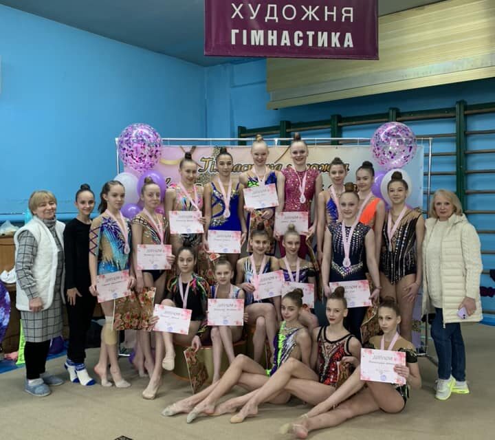 Турнір з художньої гімнастики «Весняні грації» завершився у Кам’янському