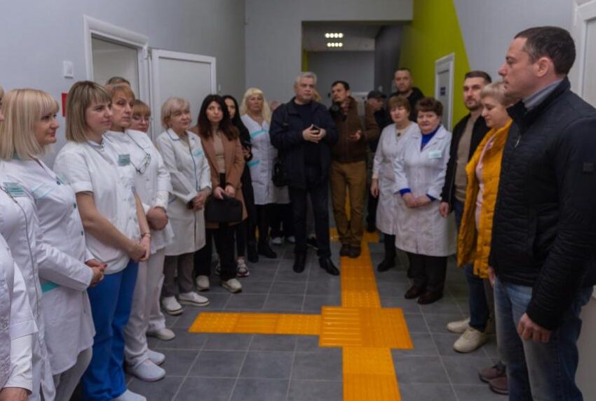 В Кам’янському завершили ремонт дитячої стоматології на проспекті Шевченка