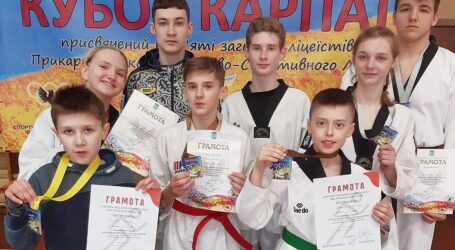 Тхеквондисти з Кам`янського завоювали 6 медалей на турнірі в Івано-Франківську