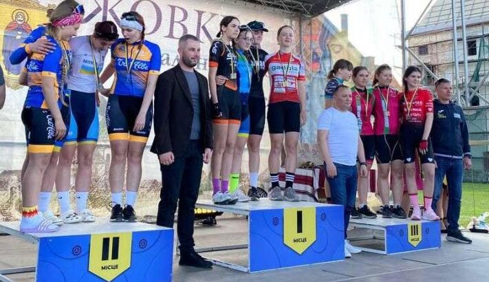 Кам’янські велогонники стали призерами чемпіонату України