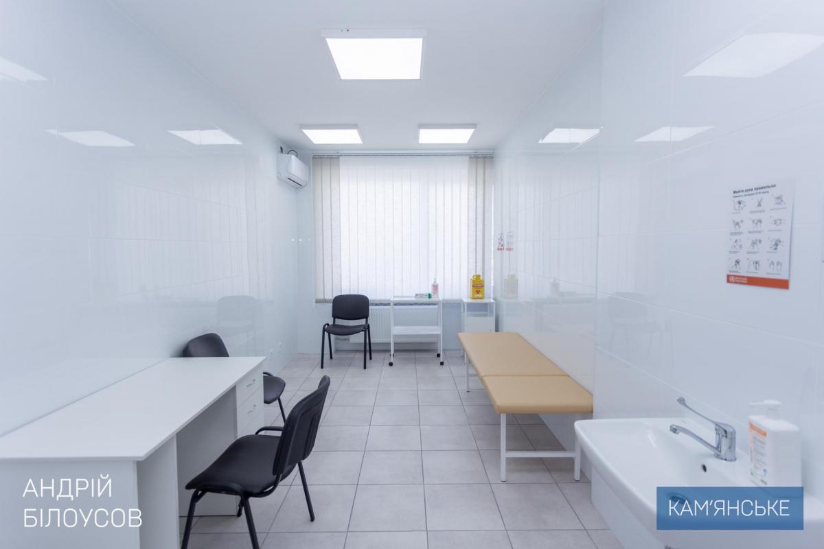 На Лівобережжі Камянського після капремонту відкрили амбулаторію №5 - ФОТО