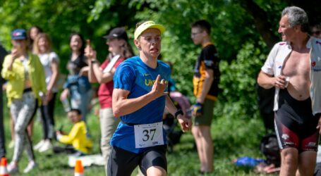 В Кам`янському відбувся чемпіонат міста з кросового дуатлону