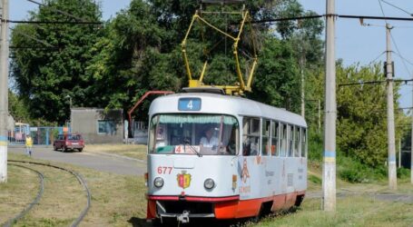 В Кам’янському зранку 11 травня буде змінено маршрут трамвая №4