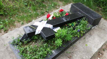 На Дніпопетровщині затримали неповнолітніх дівчат, які пошкодили памятники на могилах