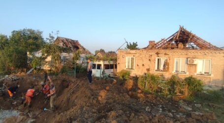 Вночі вороги атакували два райони на Дніпропетровщині