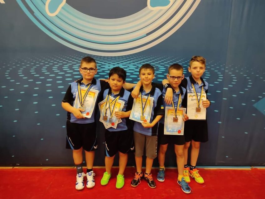 Кам`янчанин Юрій Люлька став бронзовим призером командного чемпіонату України з настільного тенісу
