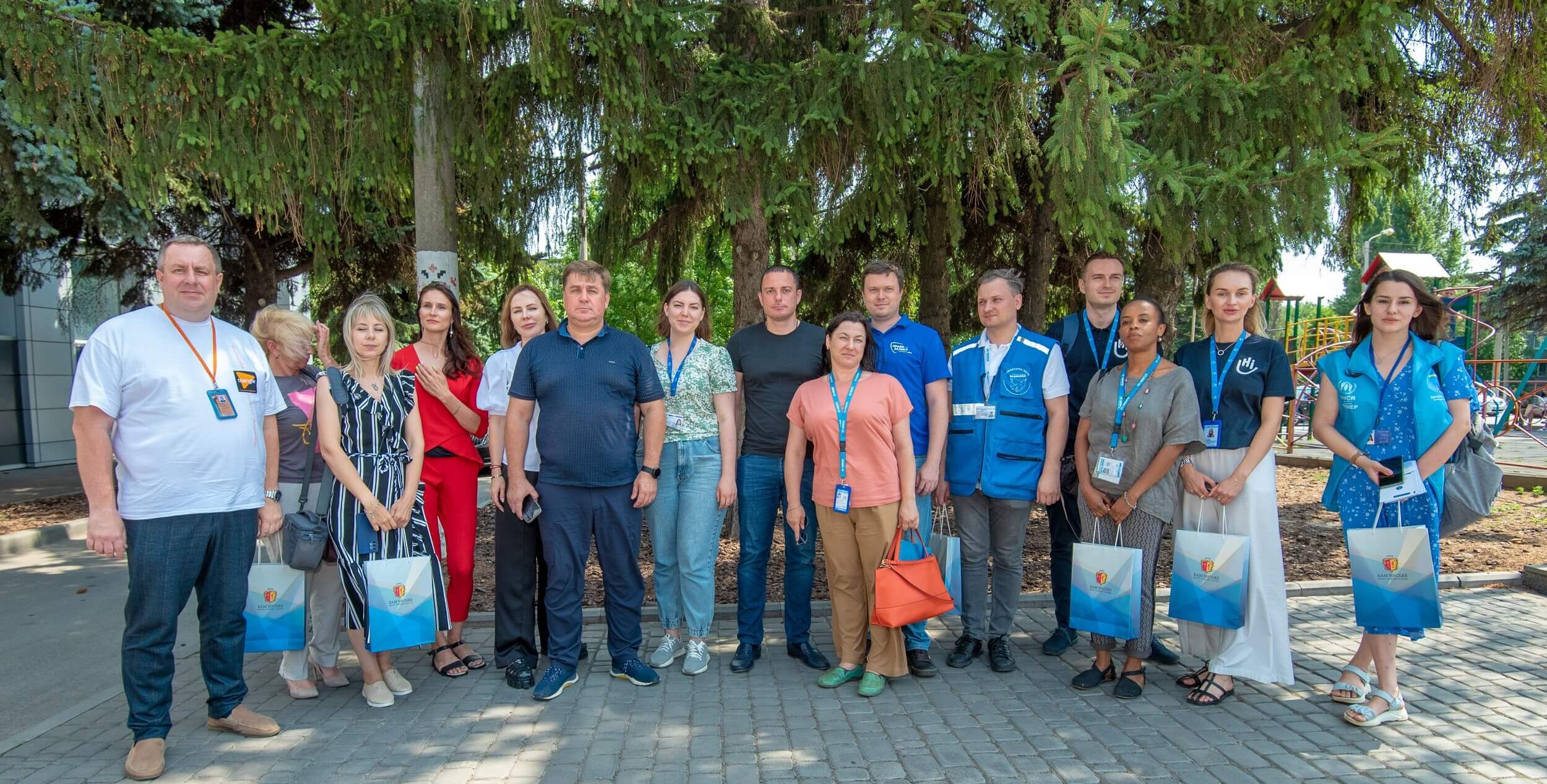 В Кам'янському відкрили Центр соцпідтримки для переселенців - ФОТО