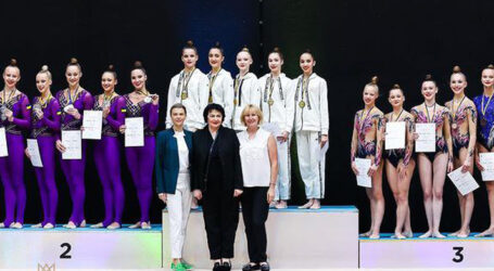 Кам`янчанка Дарина Калініна стала бронзовою призеркою чемпіонату України з художньої гімнастики
