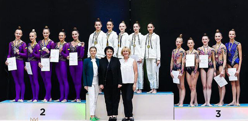 Кам`янчанка Дарина Калініна стала бронзовою призеркою чемпіонату України з художньої гімнастики