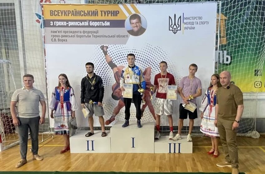 Кам’янчанин Іван Стефанський став золотим призером всеукраїнського турніру з греко-римської боротьби