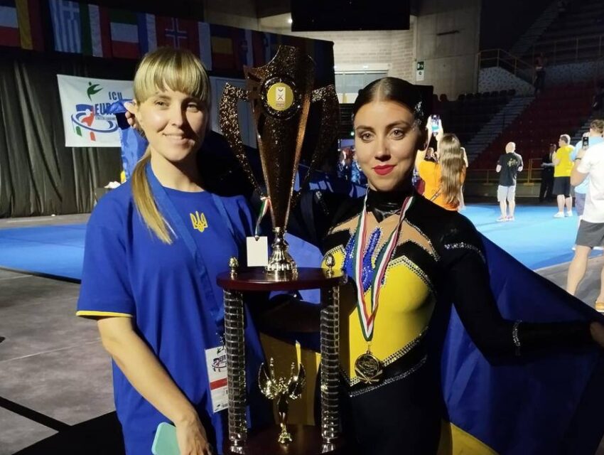 Кам’янчанка Єлизавета Тимофєєва стала чемпіонкою Європи з черлідингу