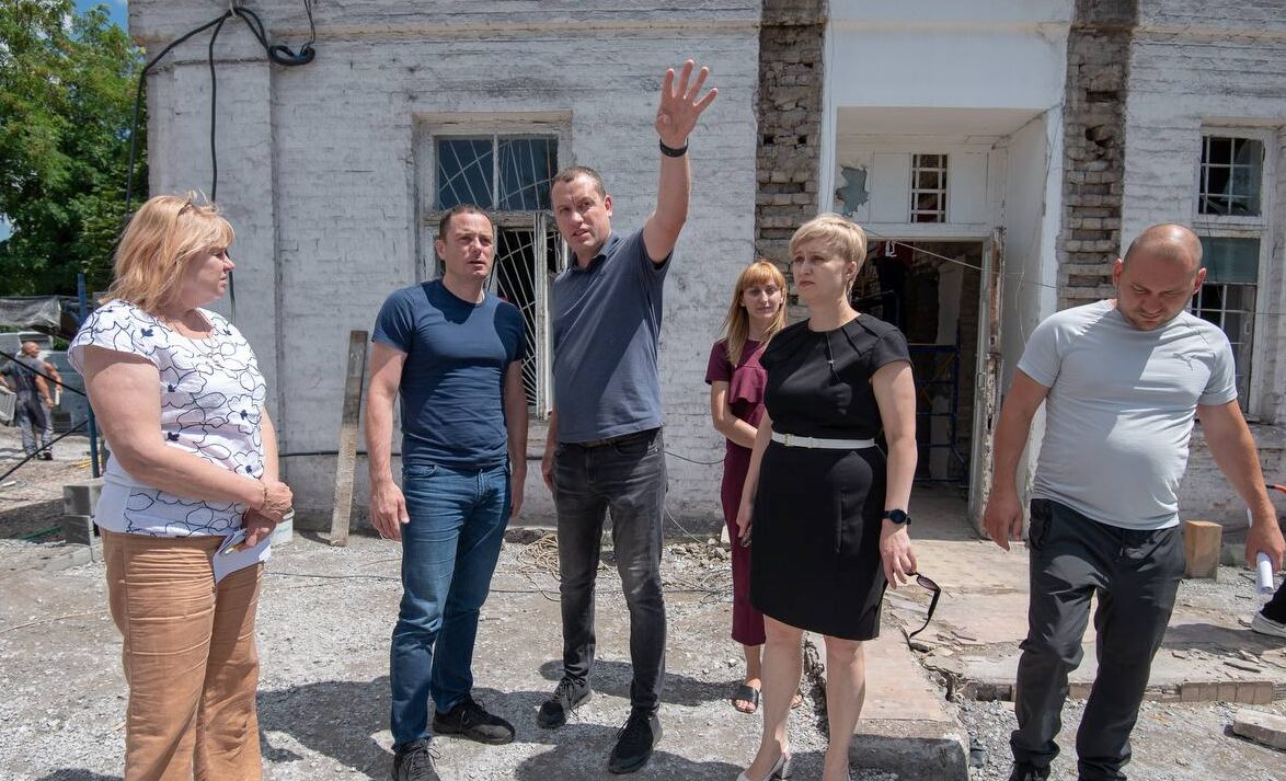 В Кам'янському тривають роботи з будівництва Центру реабілітації для військових - ФОТО