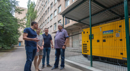 Завдяки оснащенню генераторами лікарні Кам’янського готові до роботи у надзвичайних умовах