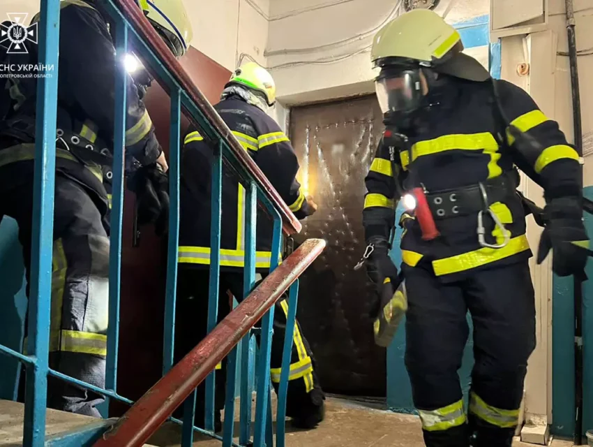 В Кам’янському при пожежі у п’ятиповерхівці на проспекті Свободи загинула людина
