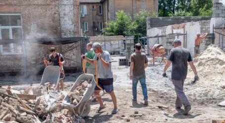 В Кам’янському тривають роботи з будівництва Центру реабілітації для військових