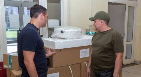 Кам’янське передало військовим обладнання на понад один мільйон гривень