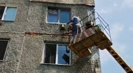 В Кам’янському тривають роботи по ремонту будинків та прилеглих територій