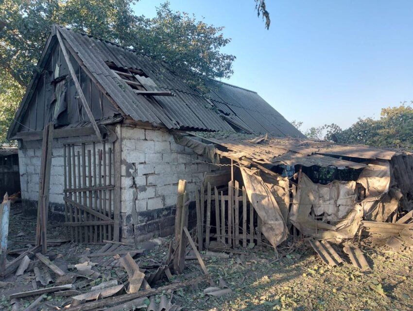 Вночі вороги обстріляли одну з громад на Дніпропетровщині
