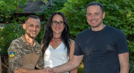 На весілля до подружжя Романа та Аліси Замашних завітав мер Кам’янського