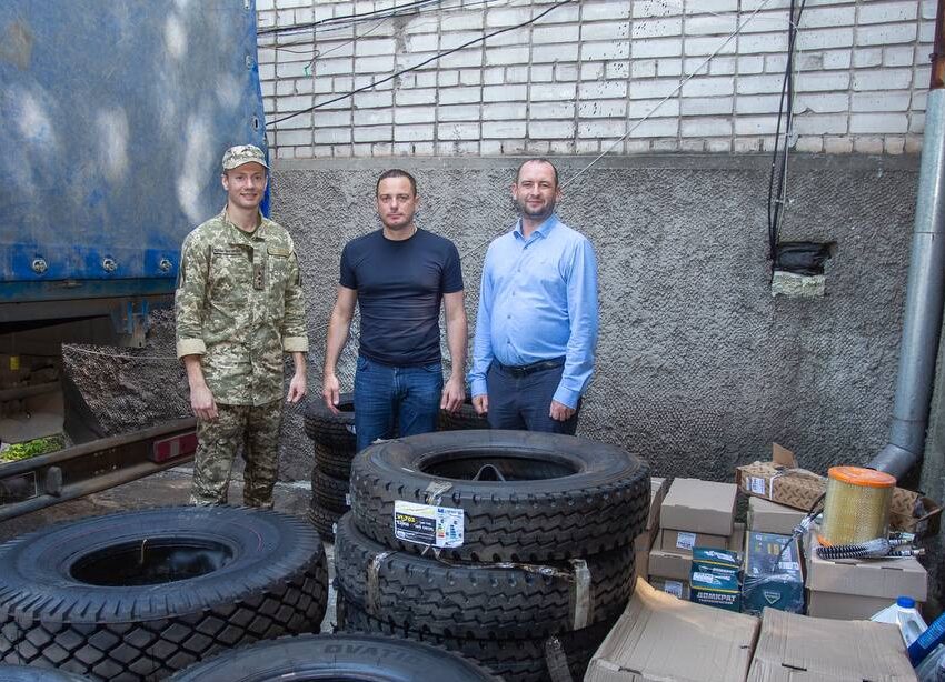 Кам’янське передало допомогу батальйону тероборони району