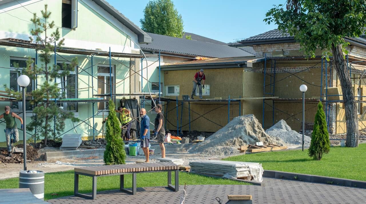 В Кам'янському тривають роботи на будівництві Центру реабілітації для військових - ФОТО