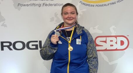 Віра Попруга з Кам’янського стала срібною призеркою чемпіонату Європи з паверліфтингу