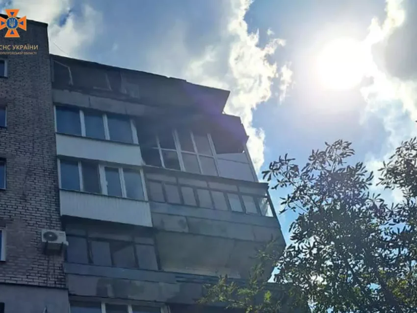 В Кам’янському горіла квартира у багатоповерхівці